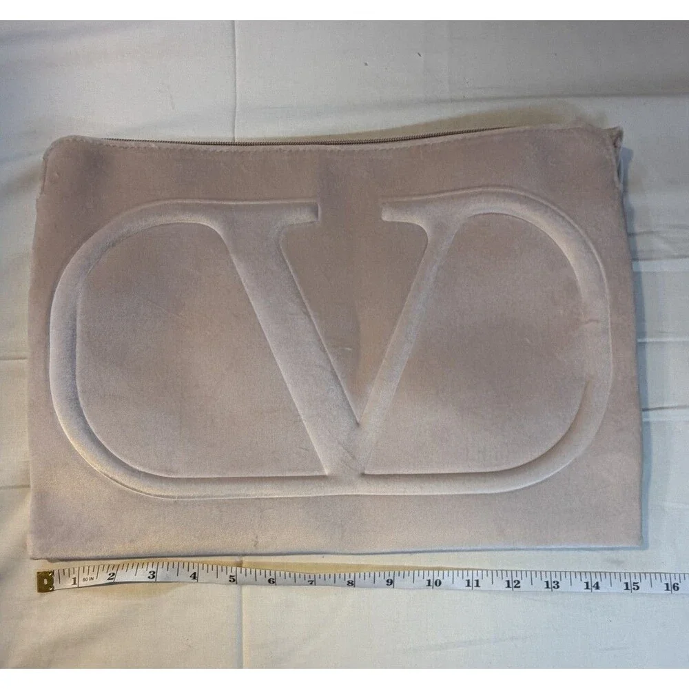 💕💻 Valentino V Logo Signature Blush Laptop Computer Pouch Case Sleeve ✨✨